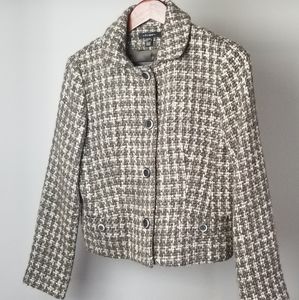 Louben Wool Tweed Blazer